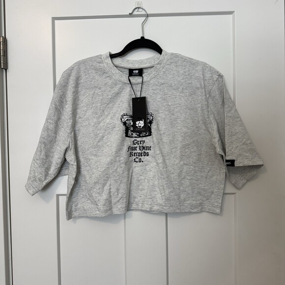 Grey Five Nine Suicideboys Cropped T Shirt NEW Women’s Size Medium G59